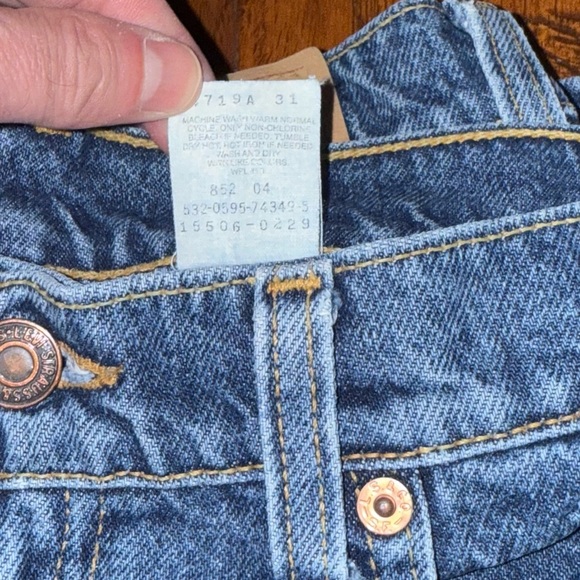 Vintage Levi’s 506 1995 15506-0292 Straight Leg Made in USA - Picture 7 of 8